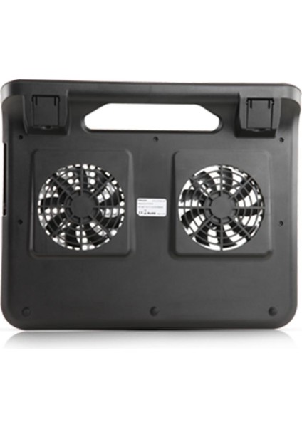 Pc Için Taşınabilir Soğutucu Ped USB ile Güçlendirilmiş Iki Sessiz Fan (Yurt Dışından) fırsatları