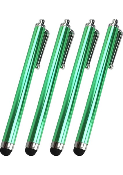 4 Paket Stylus Kalemler Dokunmatik Ekranlar Için Cep Telefonları Için Kalem Klipli Evrensel Kapasitif Stylus Pen Dizüstü Bilgisayarlar Dokunmatik Ekranlar- Yeşil (Yurt Dışından) modelleri