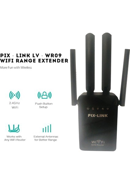 WR09 300MBPS Wifi Yönlendirici Tekrarlayıcı Ap Booster Aralık Genişletici RJ45 2 Bağlantı Noktası (Yurt Dışından) modelleri