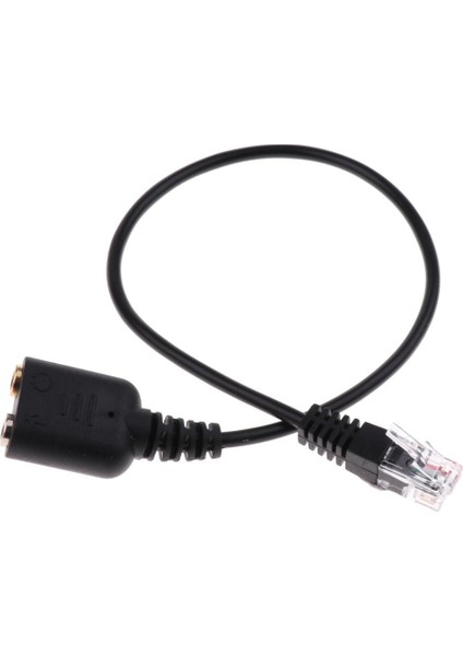 Kabloyu Kullanarak Çift 3,5mm Dişi Ila Rj9 Erkek Adaptör Pc Kulaklık Telefonu (Yurt Dışından) fiyatları