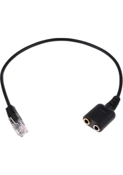 Kabloyu Kullanarak Çift 3,5mm Dişi Ila Rj9 Erkek Adaptör Pc Kulaklık Telefonu (Yurt Dışından) modelleri