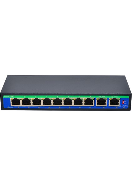 9port Poe Switch Ethernet Masaüstü 8+ 1 10/100MBPS 8 Poe Port +1 Uplink (Yurt Dışından) fiyatları