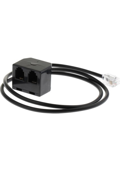 Rj9 4P4C 2 Bağlantı Noktası Bağlayıcı Telefon Adaptörü Uzantısı (Yurt Dışından) fiyatları