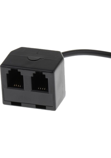 Rj9 4P4C 2 Bağlantı Noktası Bağlayıcı Telefon Adaptörü Uzantısı (Yurt Dışından) fırsatları