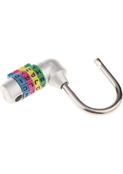 2 Paket 4 Haneli Kombinasyon Asma Kilit Açık Hava, Okul, Spor Salonu Kilidi Gümüş ve Siyah (Yurt Dışından) fırsatları