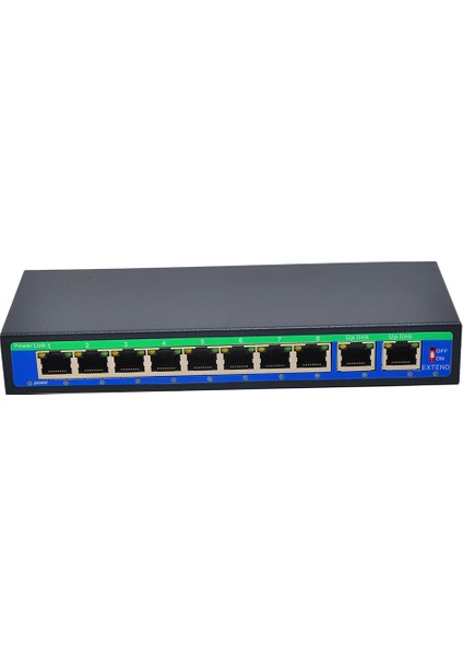 9port Poe Switch Ethernet Masaüstü 8+ 1 10/100MBPS 8 Poe Port +1 Uplink (Yurt Dışından) fırsatları