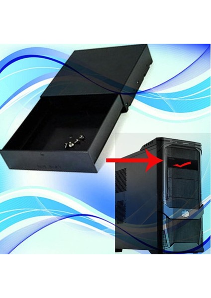 Dvd/ CD Rom Pc Dizüstü Bilgisayar Için Vidalarla Taşınabilir Sürücü Depolama Çekmecesi Kutusu Tepsisi (Yurt Dışından) fiyatları