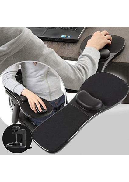 Ayarlanabilir Kol Dinlenme Mouse Pad ile Bilek Yastık ile Masa Veya Sandalyeye Bağlanır (Yurt Dışından) fiyatları
