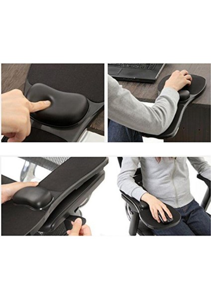 Ayarlanabilir Kol Dinlenme Mouse Pad ile Bilek Yastık ile Masa Veya Sandalyeye Bağlanır (Yurt Dışından) indirimleri
