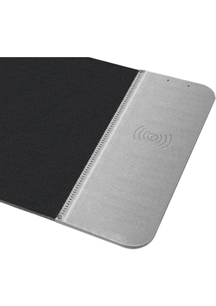 -Thin Qi 5W Kablosuz Şarj Kauçuk Fare Pad Katlanabilir 30X22X0.65CM Gri 5W (Yurt Dışından) modelleri