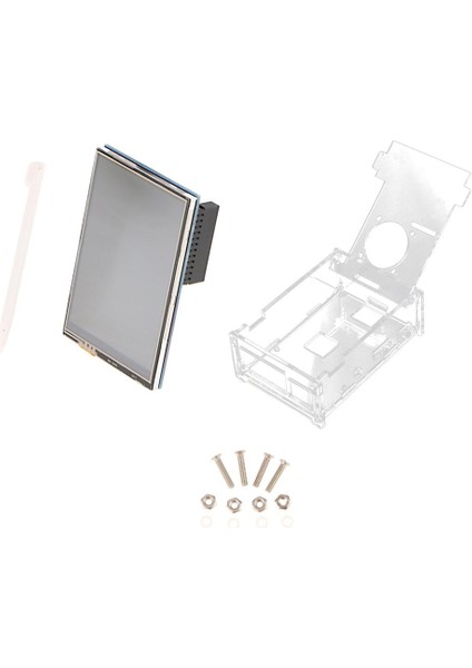 3.5 Inç 320X480 Noktalar Dokunmatik Ekran ve Kasa ve Dokunmatik Kalem Raspberry Pi 3 (Yurt Dışından)