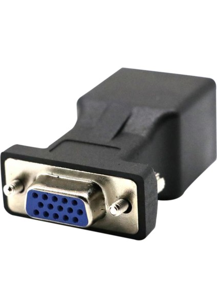 VGA Uzatma Adaptörü Siyah Kablo Cat5 / Cat6 / (Yurt Dışından) fırsatları