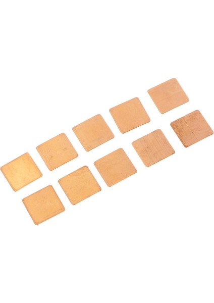 10 Paket Bakır Soğutma Soğutma Pad Radyatörü 15X15X0.5MM Gpu Cpu Için Uyum (Yurt Dışından) fırsatları