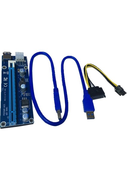 Pci-Kart Uzatma Kablosu 1x Ila 16X Esnek Kablo, Oyun Için Bitcoin Için Esnek Kablo (Yurt Dışından)