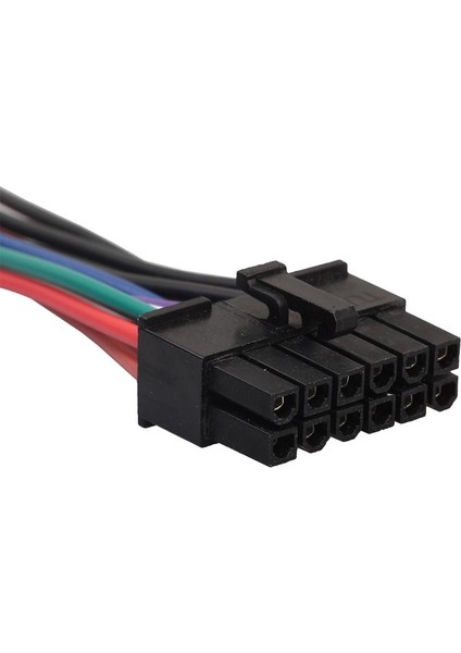 6 '' Atx 24 Pimli Dişi Ila 12 Pimli Erkek Dönüştürücü Adaptör Güç Kaynağı Kablosu 18AWG (Yurt Dışından) modelleri