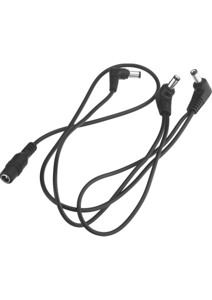 Gitar Efekti Fişi Için 3 Pin Dirsek Güç Kaynağı Kablosu Güç Konnektörü (Yurt Dışından)
