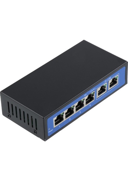 2pcs 6 Bağlantı Noktası 100MBPS 4 Poe Bağlantı Noktası ve Ethernet Anahtarı Adaptörü Üzerinden 2 Uplink Gücü (Yurt Dışından) indirimleri