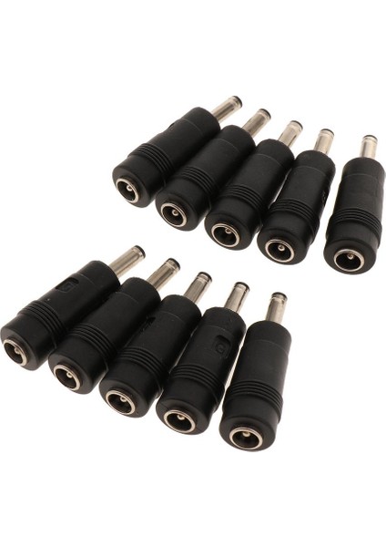 10 Birim Dc 5.5x2.1mm Dişi - 4.0X1.35MM Güç Kaynağı Adaptörü (Yurt Dışından)