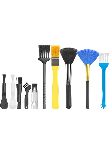 10 Adet Klavye Fırça Kiti Bilgisayar Elektroniği Için Çok Amaçlı Taşınabilir Pc (Yurt Dışından)