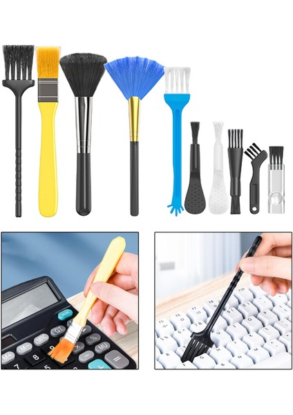 10 Adet Klavye Fırça Kiti Bilgisayar Elektroniği Için Çok Amaçlı Taşınabilir Pc (Yurt Dışından) indirimleri