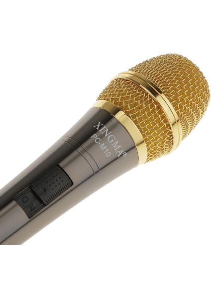 PC-M10 Kondenser Mikrofon Studio Microfon Mikrofon Mikrofonları Siyah Altın (Yurt Dışından) fiyatları
