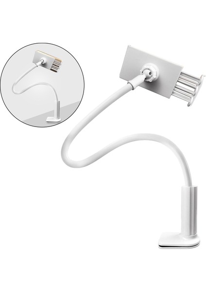Ayarlanabilir Tablet Telefon Stand Tutucu Ipad Office Cep Telefonu Beyaz Streç Için Katlanabilir (Yurt Dışından) fırsatları