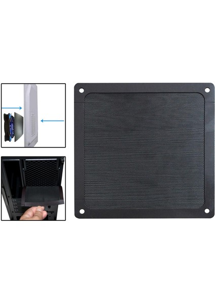 Pvc Manyetik Soğutma Fan Toz Filtresi Kapak Bilgisayar Kılıfı Için Toz Geçirmez Kılıf 12X12CM Delikli (Yurt Dışından) fırsatları