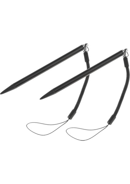 2 Adet Dirençli Ekran Abs Stylus Kalem 2xblack A (Yurt Dışından)