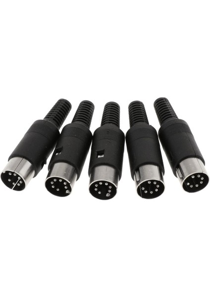 Dın 3 4 5 6 7 8 Pın Plasik Toplak Soket Ile Erkek Fik (Yurt Dışından)