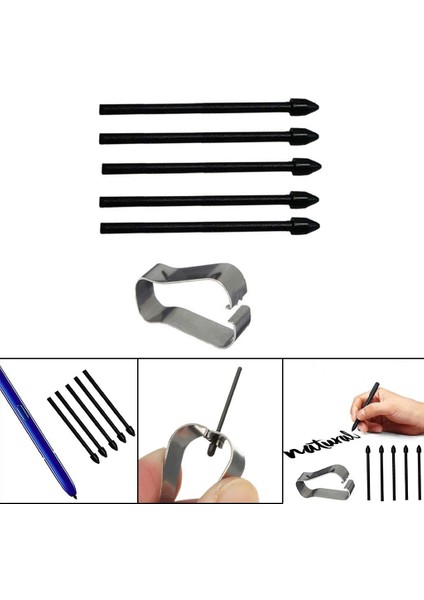 Sab S6 S7 S7+ Not 10 Için Çerçeve Ipuçları ile 10 Adet S-Pen Nibs Not 10 20 10PC 10MM (Yurt Dışından) modelleri