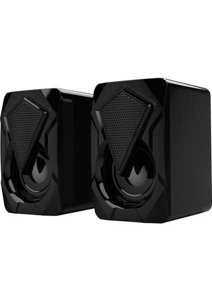 Pc Bilgisayar Hoparlörü USB Güç Stereo Subwoofer Hoparlör Renkli Rgb LED Işık (Yurt Dışından) fiyatları