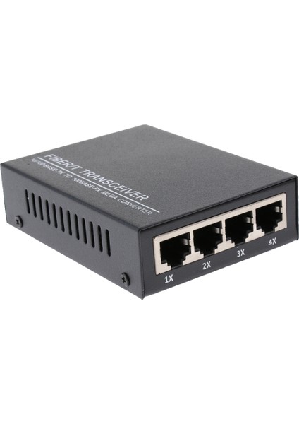 Hd Kamera Için 100MBPS Ethernet Medya Dönüştürücüsü Tek Modlu Fiber Alıcı Verici (Yurt Dışından)