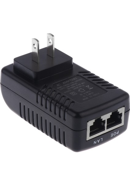Ip Telefon/kamera Güç Kaynağı Için 24V 1A Duvar Fiş Poe Enjektör Ethernet Adaptörü Bize (Yurt Dışından) fiyatları