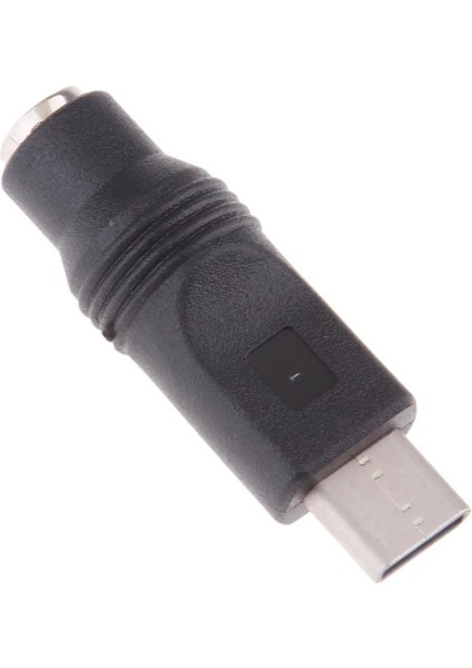 6 Adet USB C Tip-C Erkek Dizüstü Bilgisayar Için 5.5x2.1mm Dişi Fiş Adaptörü (Yurt Dışından)