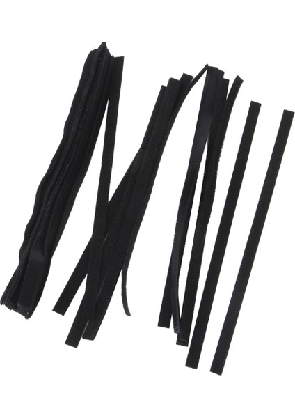 Naylon Kayışlar Kanca Tel Kelepçe Bağlantı Elemanı ve Bisiklet Organizatörü 50PCS Siyah (Yurt Dışından)