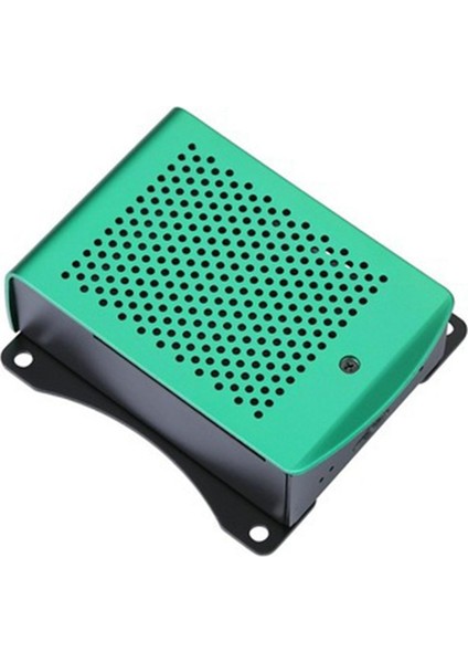 Alüminyum Alaşımlı Bilgisayar Kasası W / Raspberry Pi4 Yeşil Için Soğutma Fanı (Yurt Dışından)