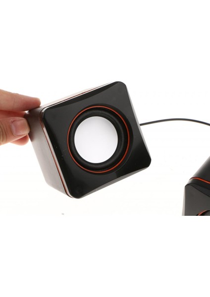USB Kablo Powered Stereo Bilgisayar Hoparlörü Yüksek Kaliteli Çok Amaçlı Aksesuarlar (Yurt Dışından)