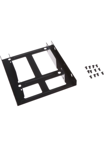 Çift 2.5 Ila 3,5 Montaj Adaptör Braketi Çift SSD Dock Tutucu Tepsi Metal (Yurt Dışından) fırsatları