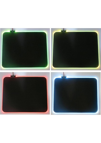 Rgb Oyun Fare Ped, Büyük Yumuşak LED Genişletilmiş Fare Ped (9 Aydınlatma Modu), (Yurt Dışından) modelleri