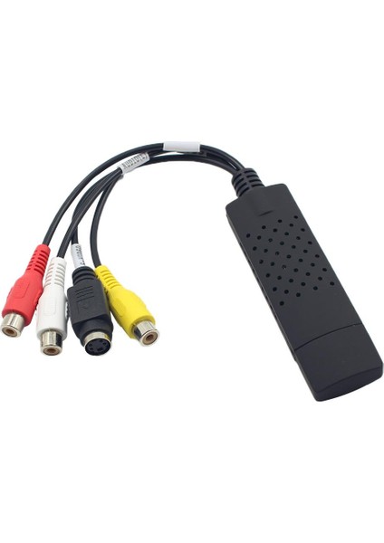 Ses Video Adaptörü Dönüştürücü USB Yakalama Kartı, 4 Rca Kompozit Tv Hdtv - Dvd, (Yurt Dışından)