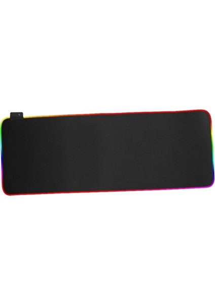 Genişletilmiş Rgb Gaming Mouse Pad 14 Aydınlatma Modları Dizüstü Bilgisayar Için USB Hub Orta 800X300X4MM (Yurt Dışından) fırsatları