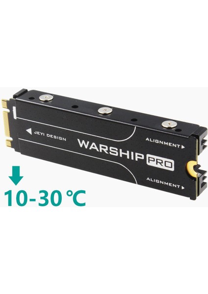 Pcıe Nvme M.2 Ngff (Siyah) Için Termal Pedlerle Alüminyum Alaşım Isınma (Yurt Dışından) fırsatları