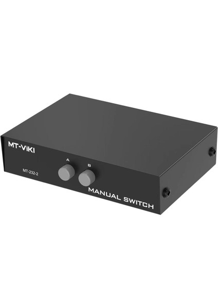 2ports Manuel Paralel Db9 Seri RS-232 Veri Paylaşım Anahtarı 2-1-Out (Yurt Dışından) fiyatları