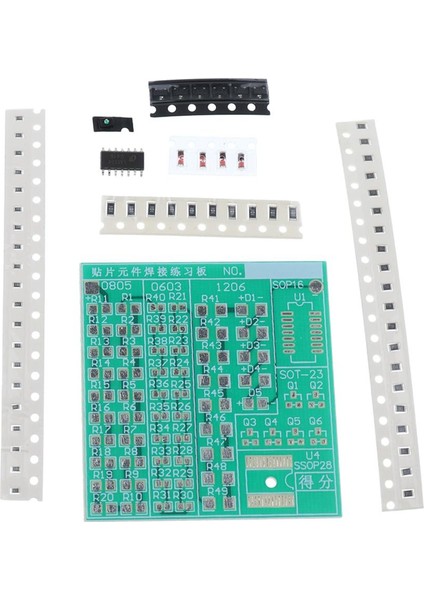 Yeni Smd Smt Bileşen Kaynak Uygulama Kurulu Lehimleme Uygulaması Dıy Kiti (Yurt Dışından)