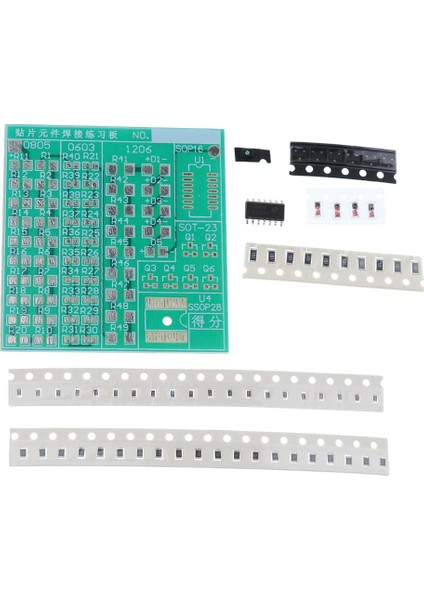 Yeni Smd Smt Bileşen Kaynak Uygulama Kurulu Lehimleme Uygulaması Dıy Kiti (Yurt Dışından) fiyatları
