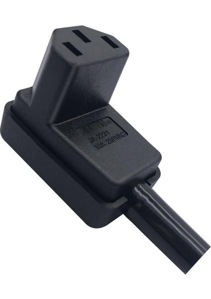C13 90 Derece Sağ Açılı Iec 320 C13 Dişi Güç Kablosu Adaptör Konnektörü (Yurt Dışından) indirimleri