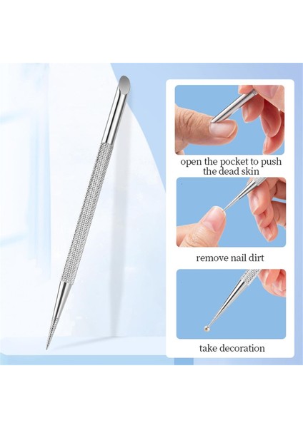 Çift taraflı Ölü deri Cuticle itici - pusher (55836)