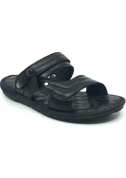 Taşpınar %100 Hakiki Deri Erkek Ortopedik Yazlık Rahat Ayarlanabilir Terlik & Sandalet 40-44 fiyatları