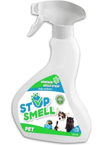 Stop Smell Evcil Hayvanlar Için Koku Giderici Sprey  450 ml