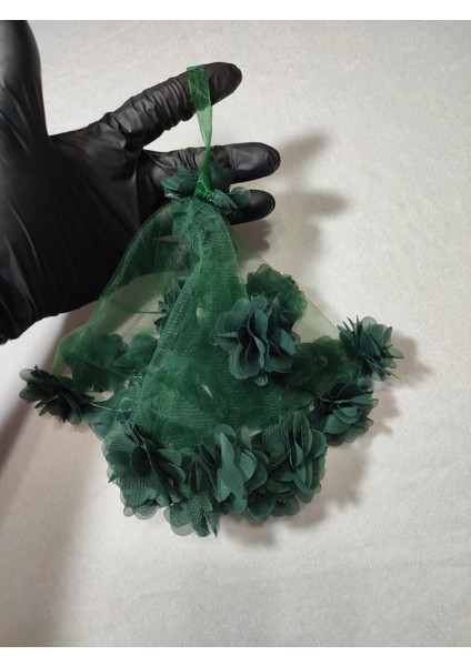 Kına Geceleri Için Yeşil Lüks Arnavut Gelin Halay Mendili fiyatları